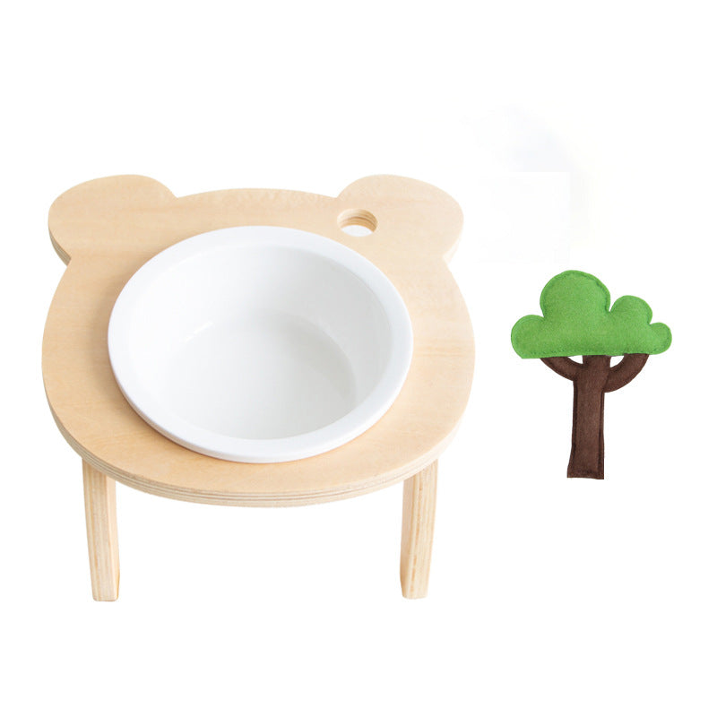 Pet High Bowl With Slanted Mouth