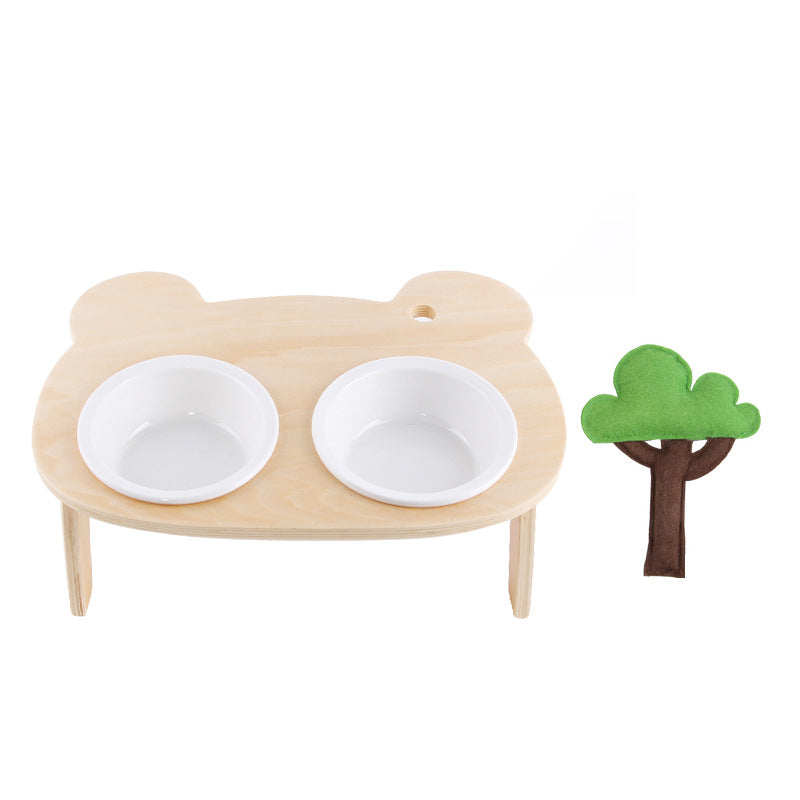 Pet High Bowl With Slanted Mouth
