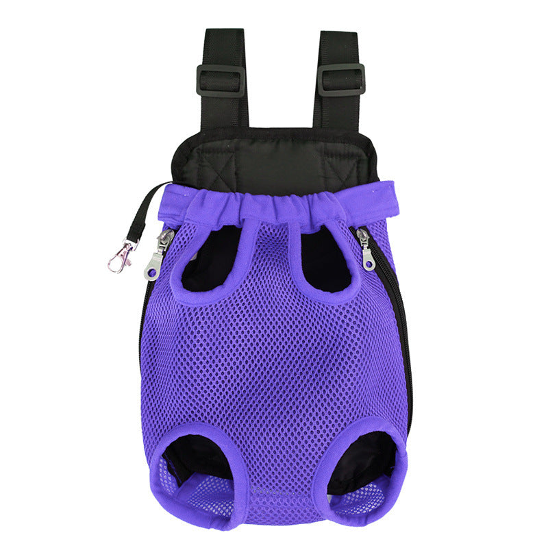 Portable Mesh Breathable Pet Backpack