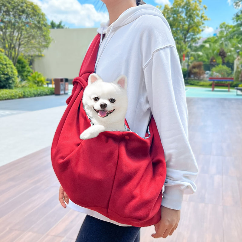 Autumn And Winter One-Shoulder Cross body Pet Bag