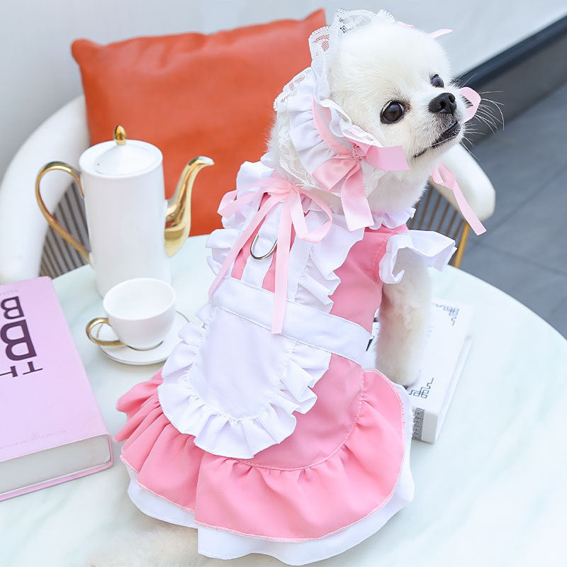 Dog Walking Maid Parent-Child Dress