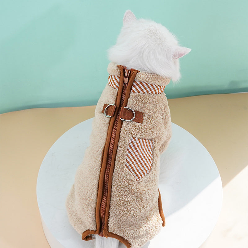 Four-Leg Fleece With Double Traction Buckles For Going Out