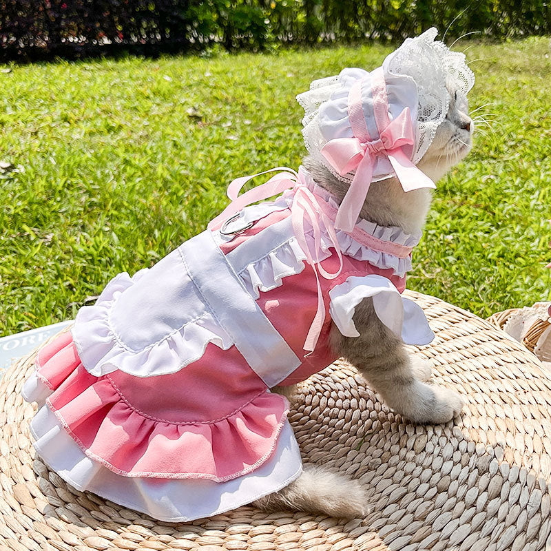 Dog Walking Maid Parent-Child Dress