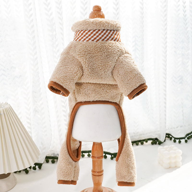 Four-Leg Fleece With Double Traction Buckles For Going Out