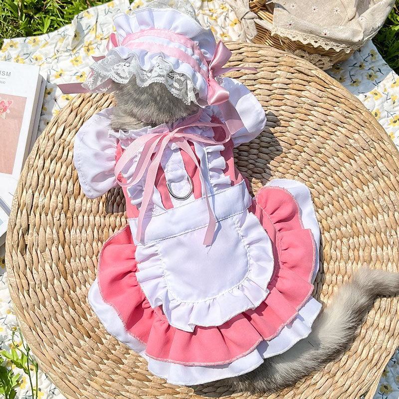 Dog Walking Maid Parent-Child Dress
