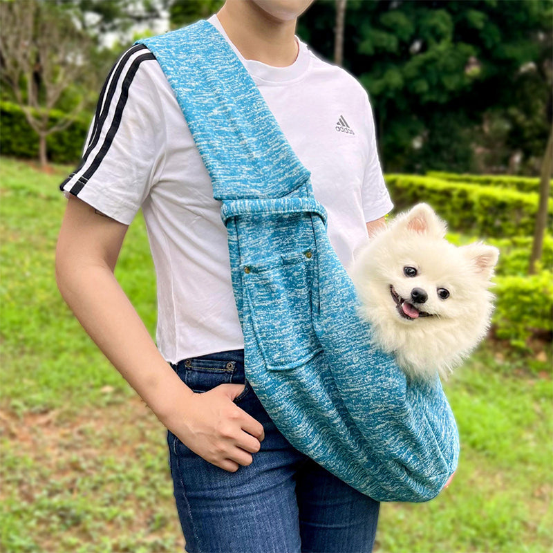 Thick Needle Autumn And Winter One-Shoulder Cross body Pet Bag