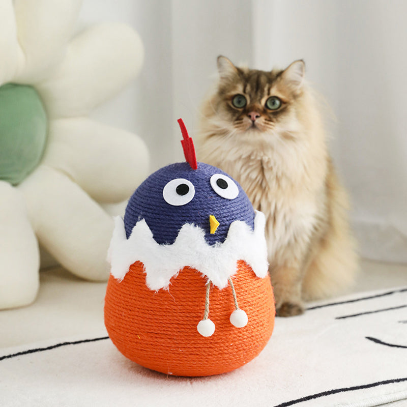 Ding Ding Chicken Tumbler Cat Self-Entertainment Toy