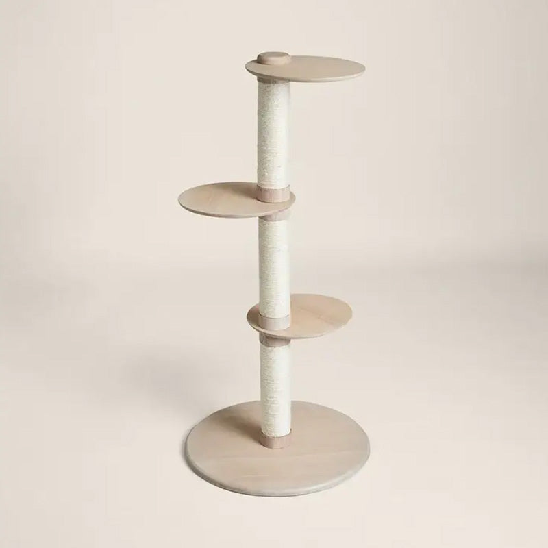 Three Tiers Of Oval Cat Tree