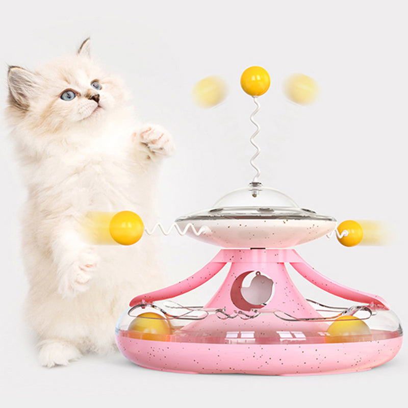 Boredom-Relieving Track Self-Entertaining Cat Toy