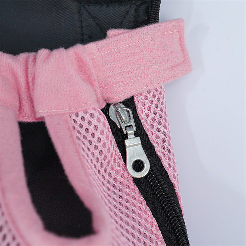 Portable Mesh Breathable Pet Backpack