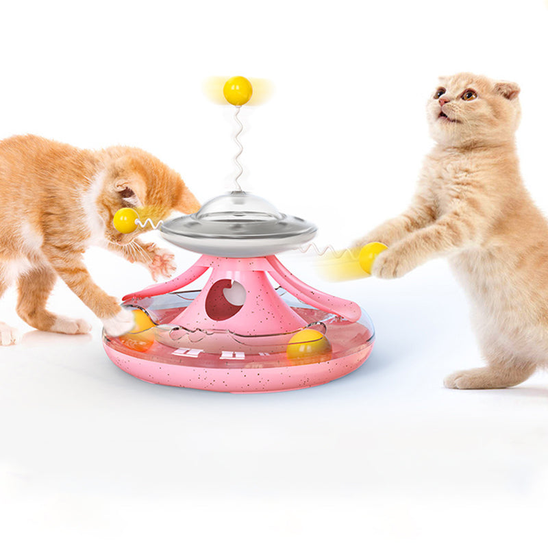 Boredom-Relieving Track Self-Entertaining Cat Toy