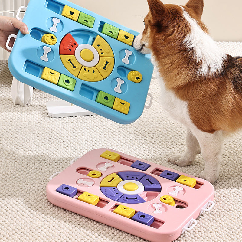 Anti-Knockover Sound Puzzle Feeder
