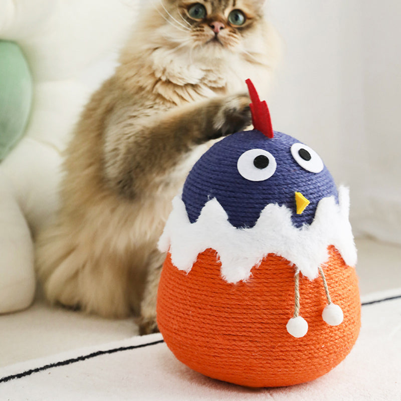Ding Ding Chicken Tumbler Cat Self-Entertainment Toy