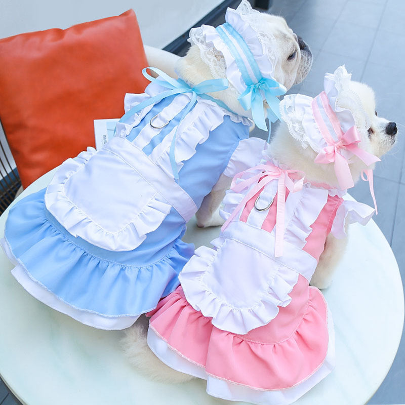 Dog Walking Maid Parent-Child Dress