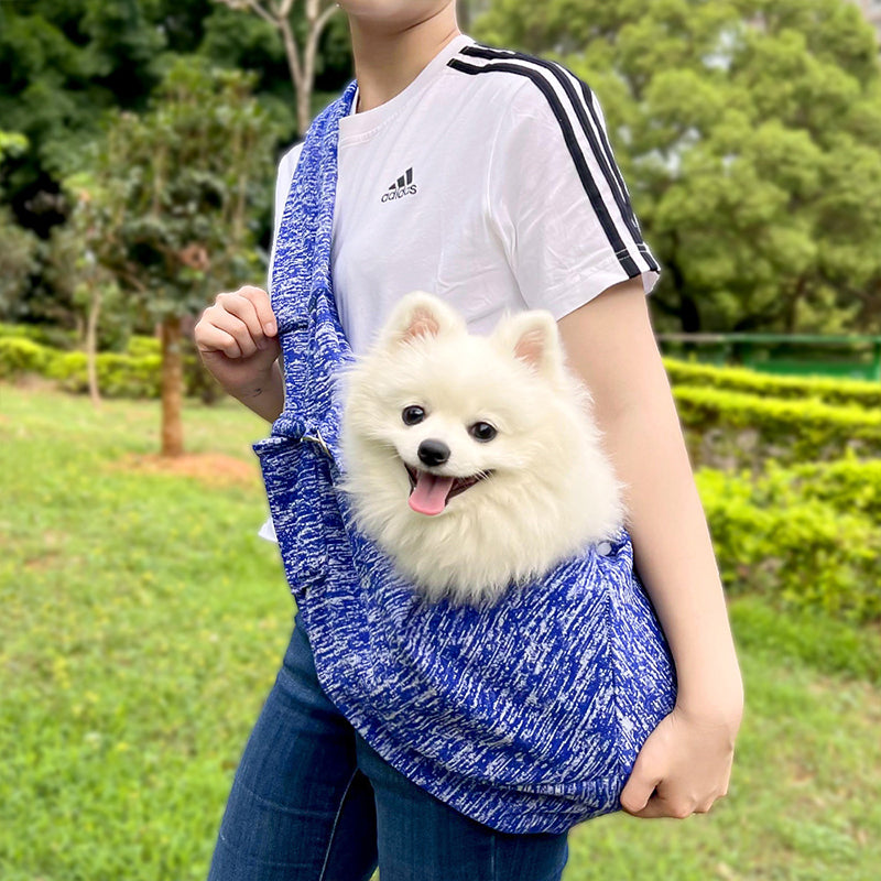 Thick Needle Autumn And Winter One-Shoulder Cross body Pet Bag