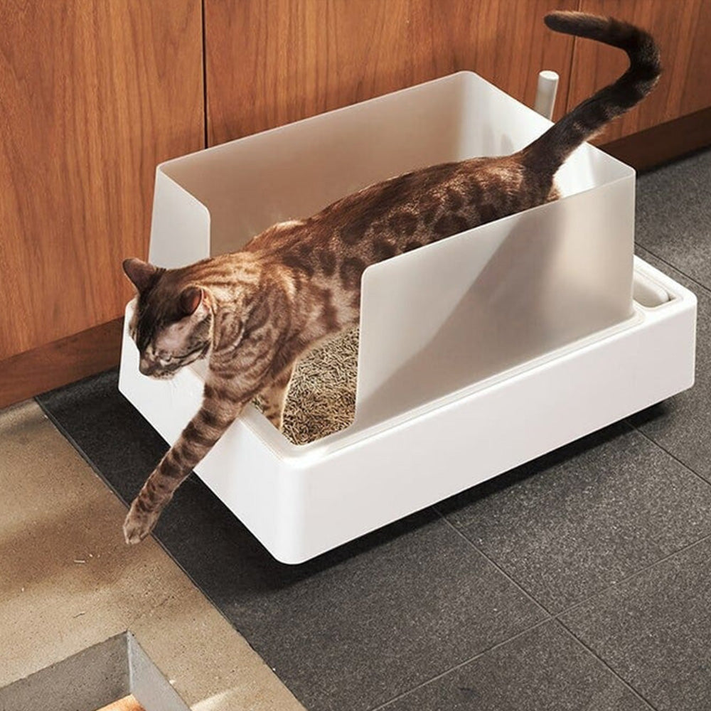 Minimalist Design Sustainable Cat Litter Box