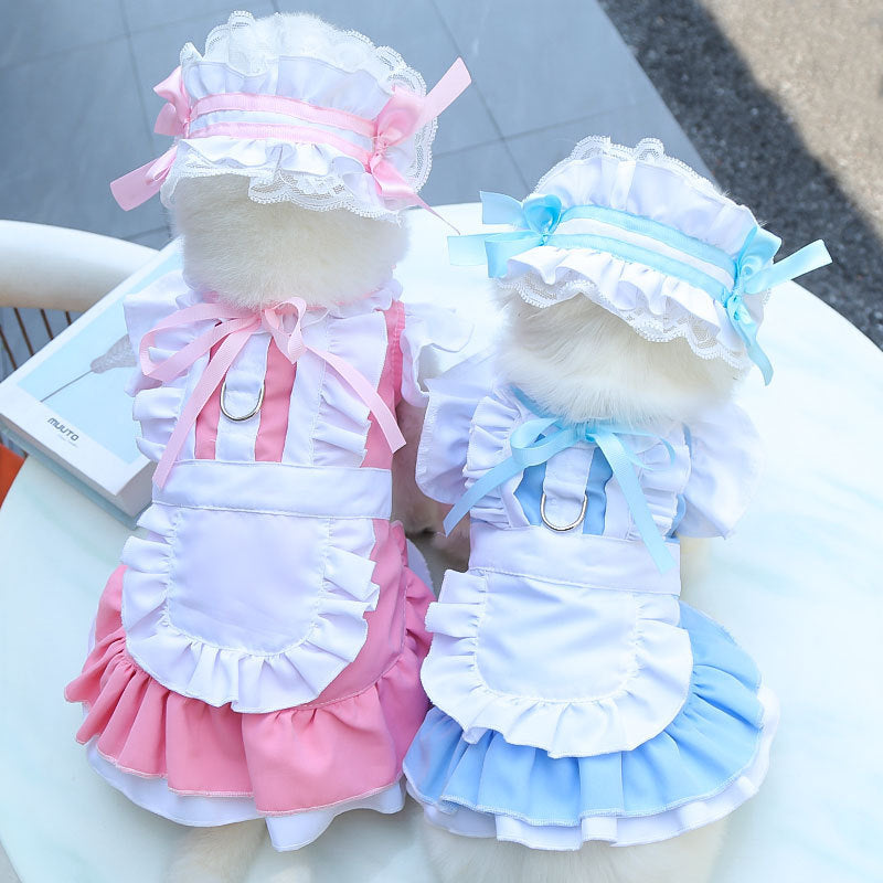 Dog Walking Maid Parent-Child Dress