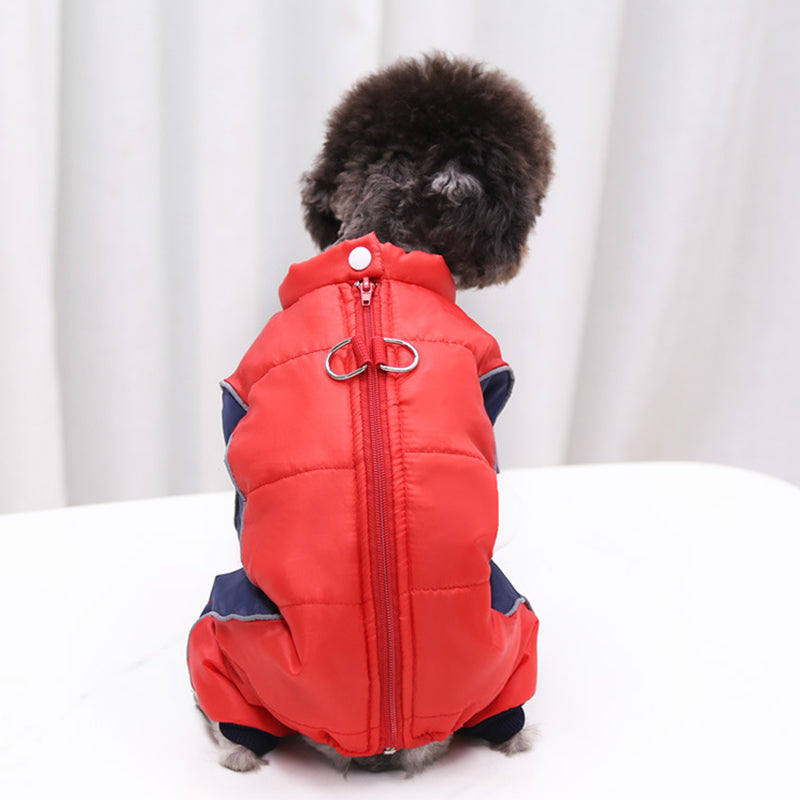 Thickened Waterproof Cotton Clothes For Four-Legged Pets