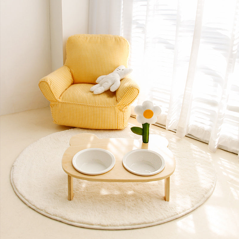 Pet High Bowl With Slanted Mouth