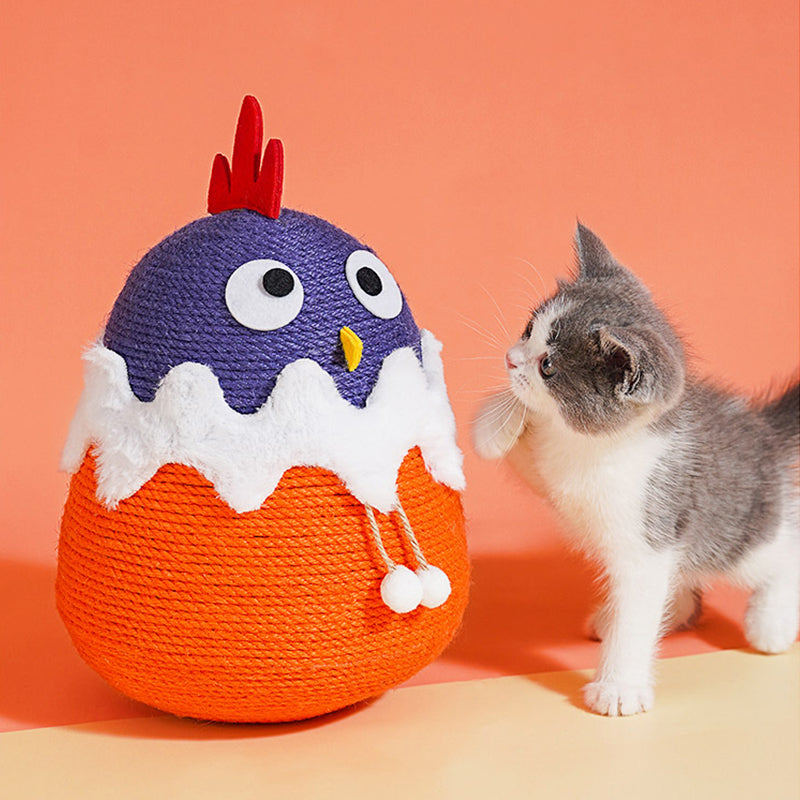 Ding Ding Chicken Tumbler Cat Self-Entertainment Toy