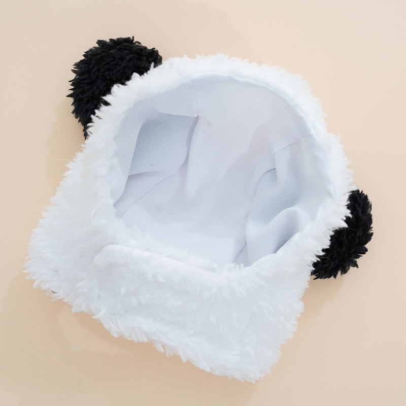 Panda Standing Funny Transformation Into Pet Costume