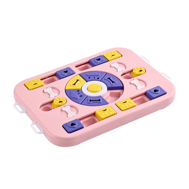 Anti-Knockover Sound Puzzle Feeder