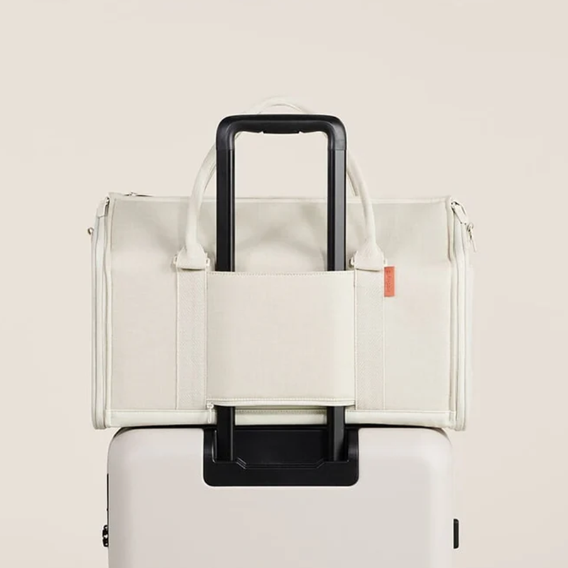 Hand-held luggage cat bed