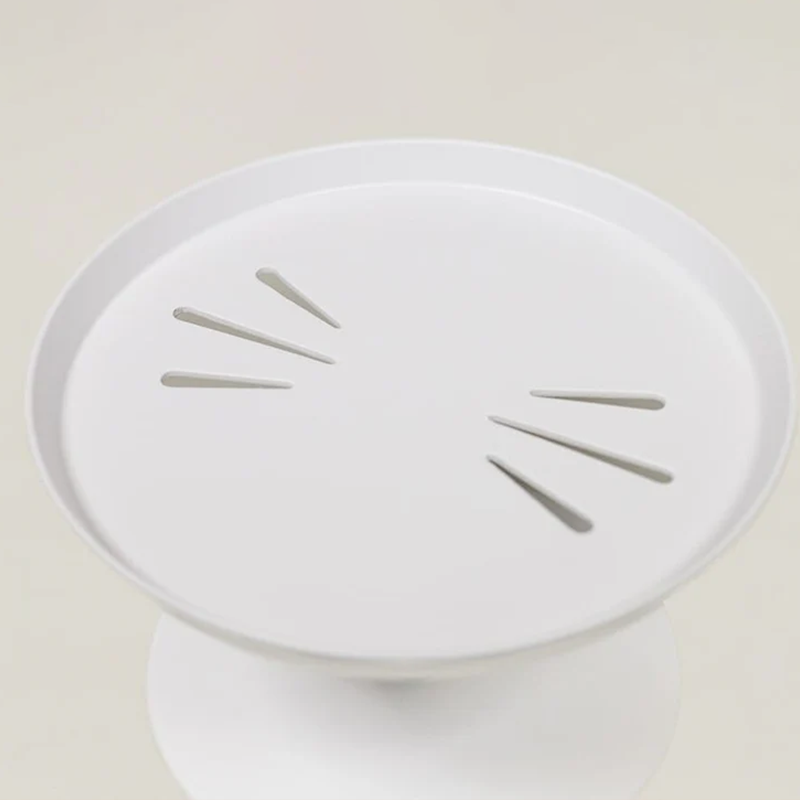 Shallow Elevated Cat Dock Bowl and Stand