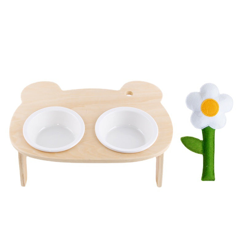 Pet High Bowl With Slanted Mouth