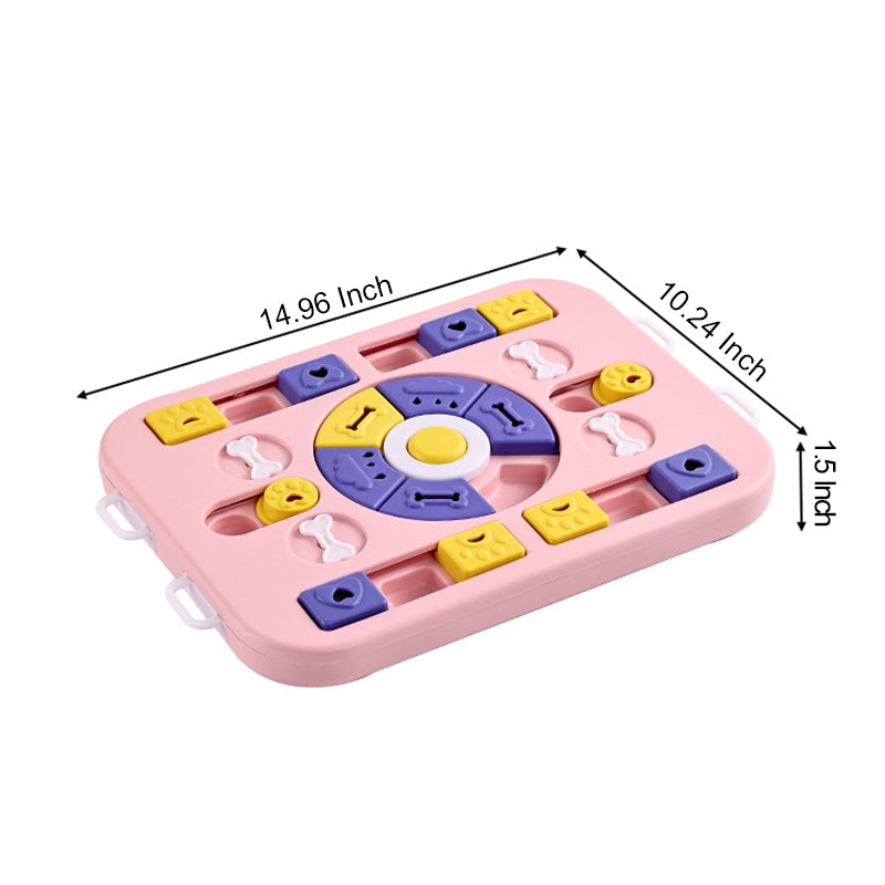 Anti-Knockover Sound Puzzle Feeder