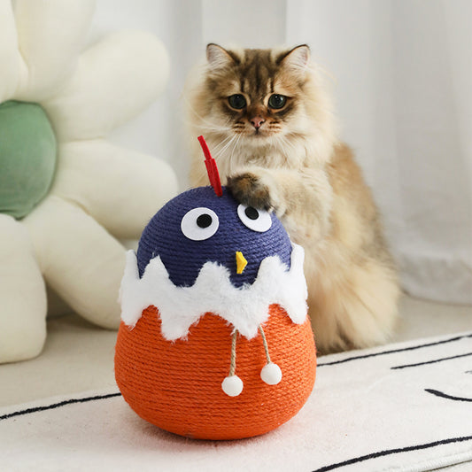 Ding Ding Chicken Tumbler Cat Self-Entertainment Toy