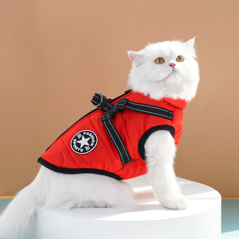 Waterproof Thick Warm Pet Cotton Vest
