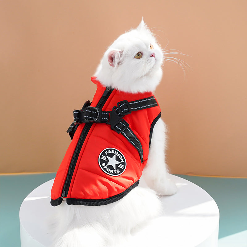 Waterproof Thick Warm Pet Cotton Vest