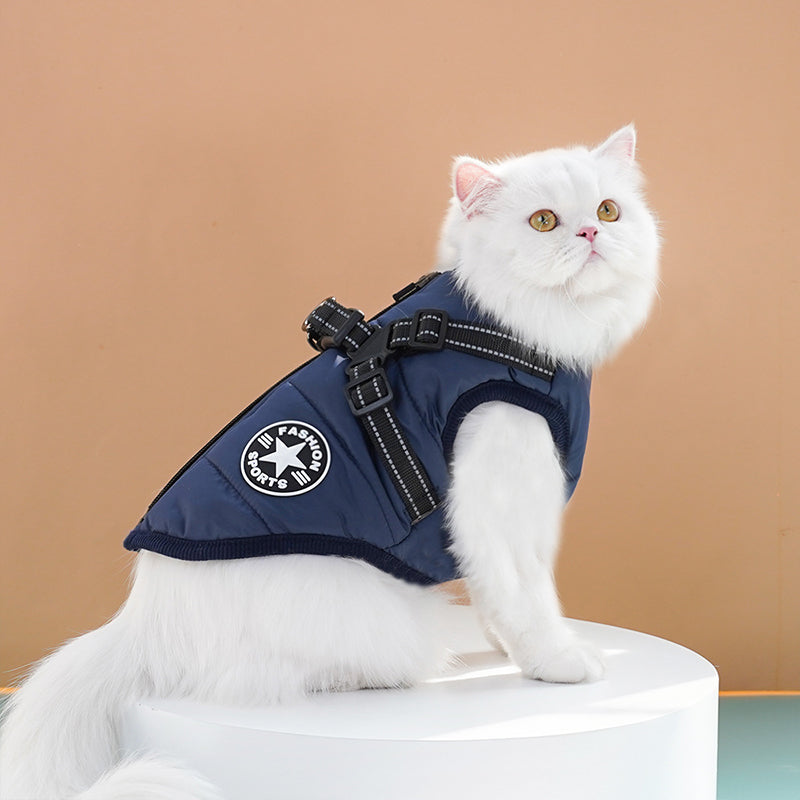 Waterproof Thick Warm Pet Cotton Vest