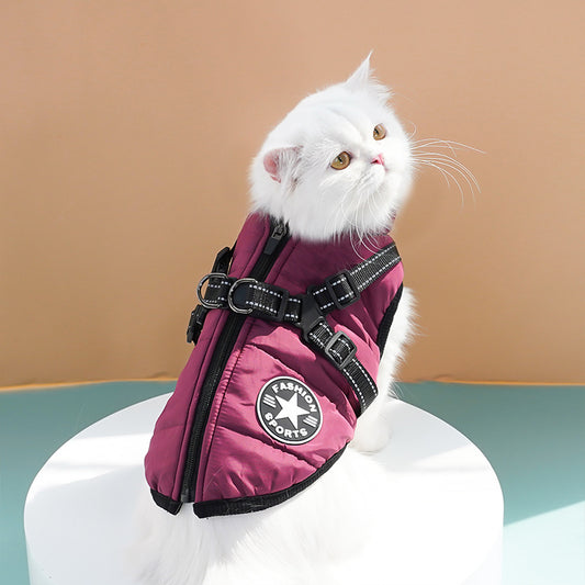 Waterproof Thick Warm Pet Cotton Vest