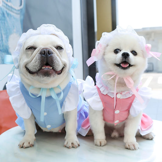 Dog Walking Maid Parent-Child Dress