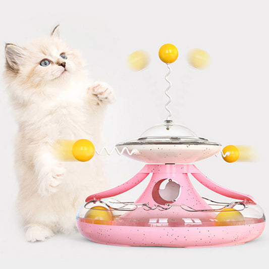 Boredom-Relieving Track Self-Entertaining Cat Toy