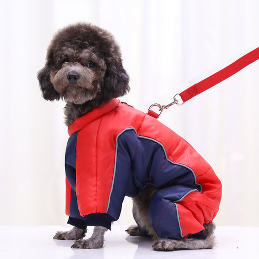 Thickened Waterproof Cotton Clothes For Four-Legged Pets