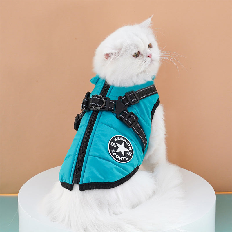 Waterproof Thick Warm Pet Cotton Vest