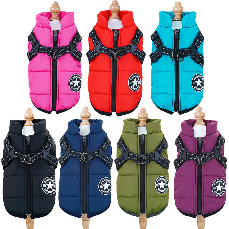 Waterproof Thick Warm Pet Cotton Vest