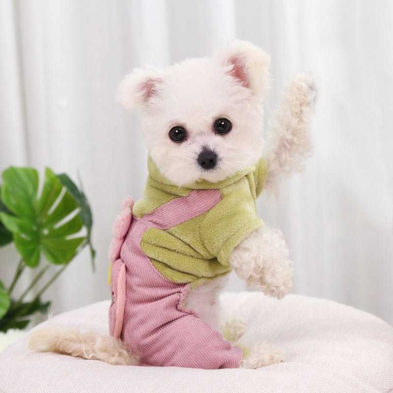 Autumn And Winter Pet Warm Four-Legged Clothes