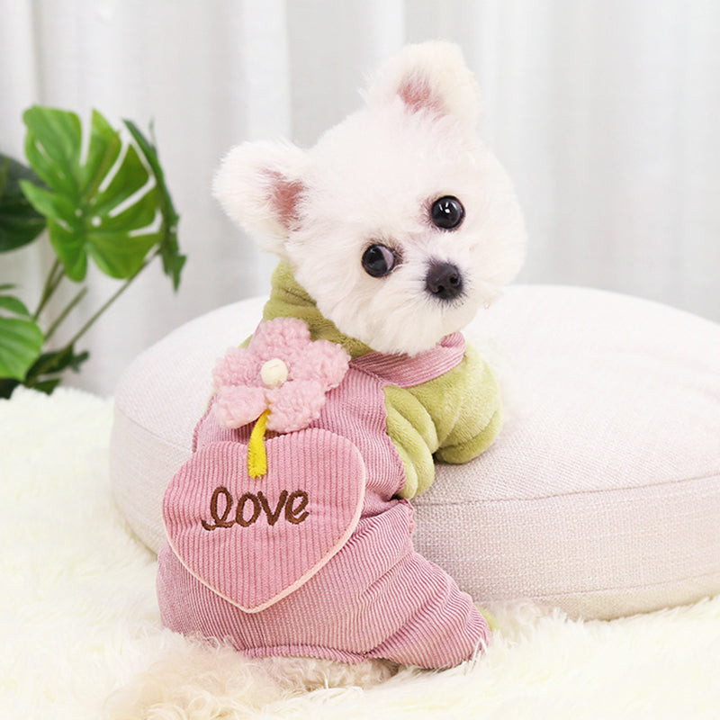 Autumn And Winter Pet Warm Four-Legged Clothes