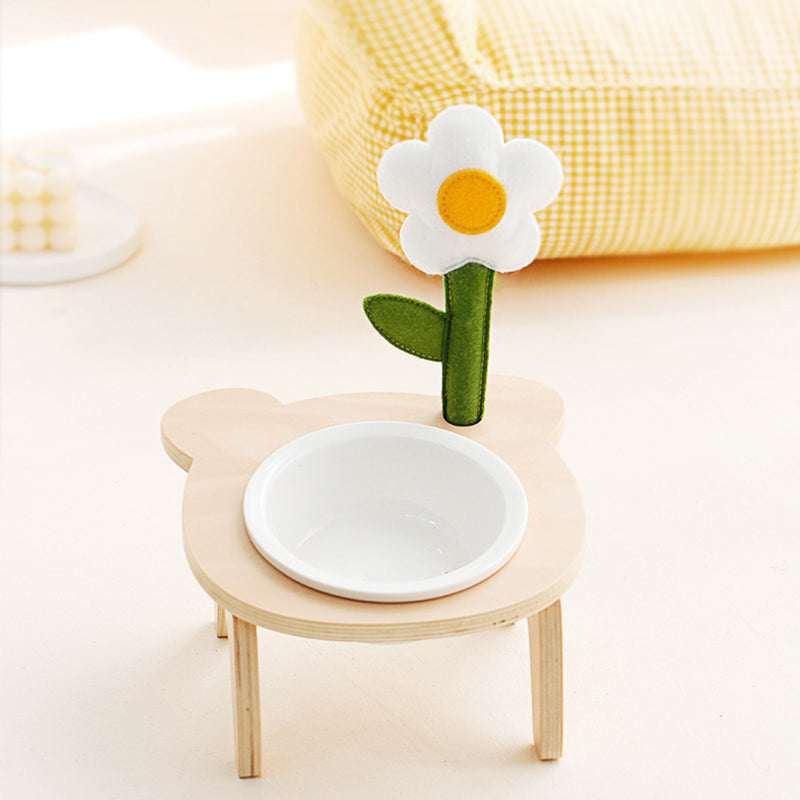 Pet High Bowl With Slanted Mouth