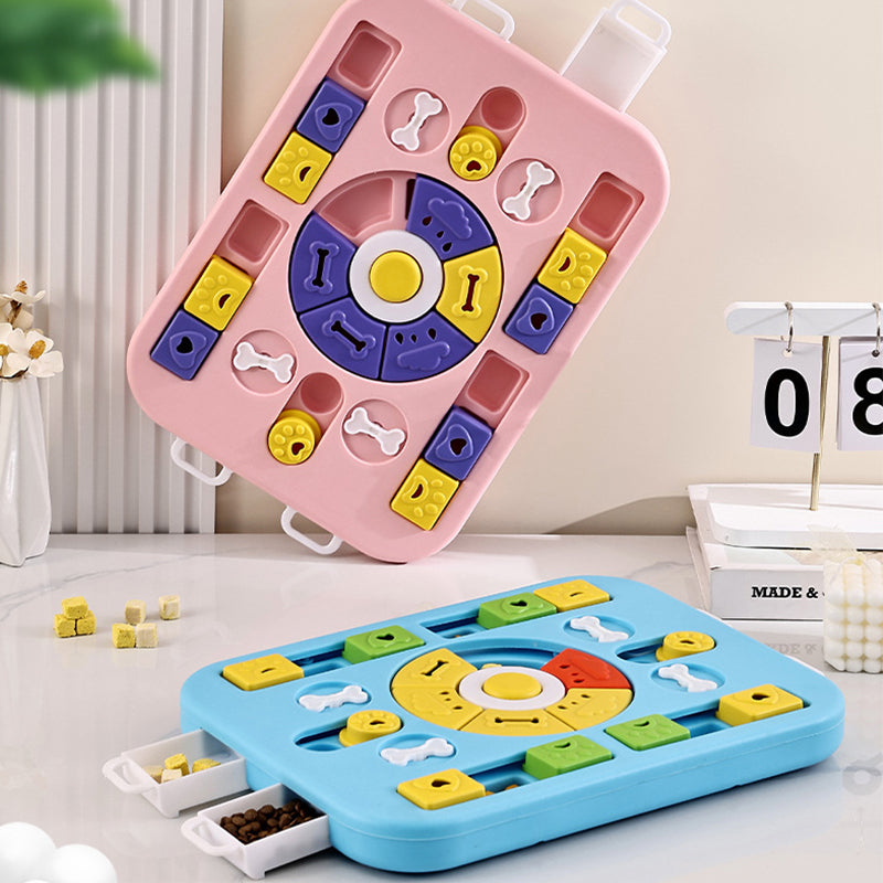 Anti-Knockover Sound Puzzle Feeder