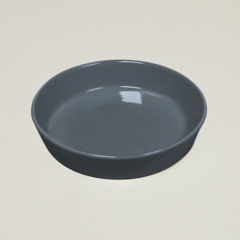 Shallow Wide Cat Food Dock Bowl