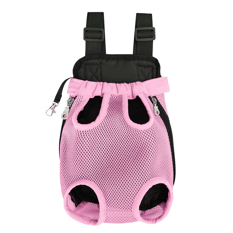 Portable Mesh Breathable Pet Backpack