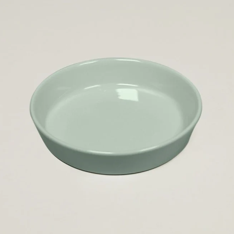 Shallow Elevated Cat Dock Bowl and Stand