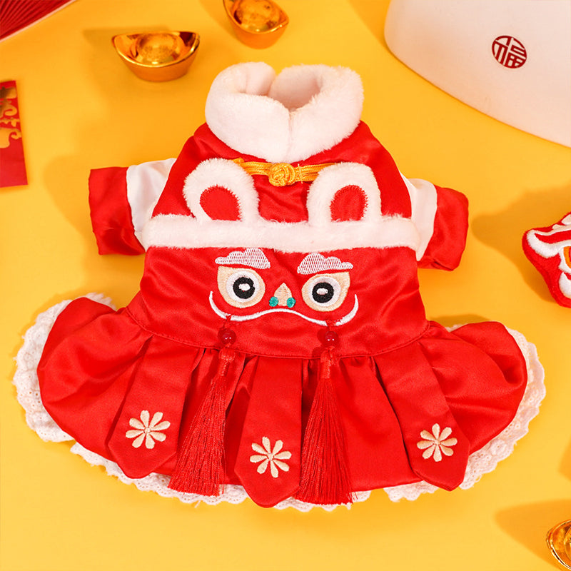 Pet New Year Tang Suit Cotton-padded Jacket