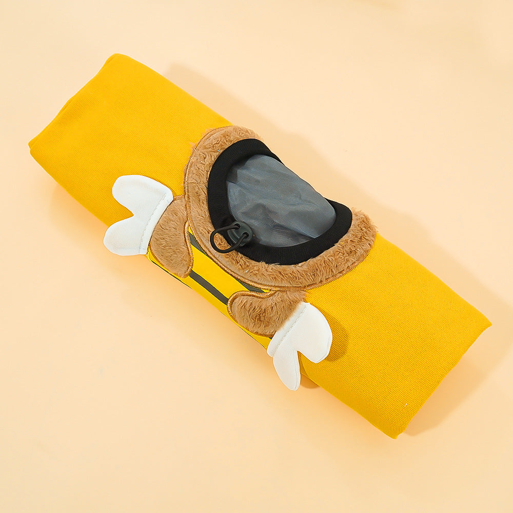 Bee Shape Pet Shoulder Bag With Exposed Head