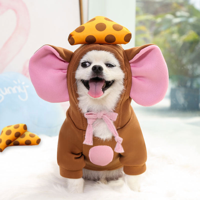 Mouse Transformation Costume Fleece Clothes